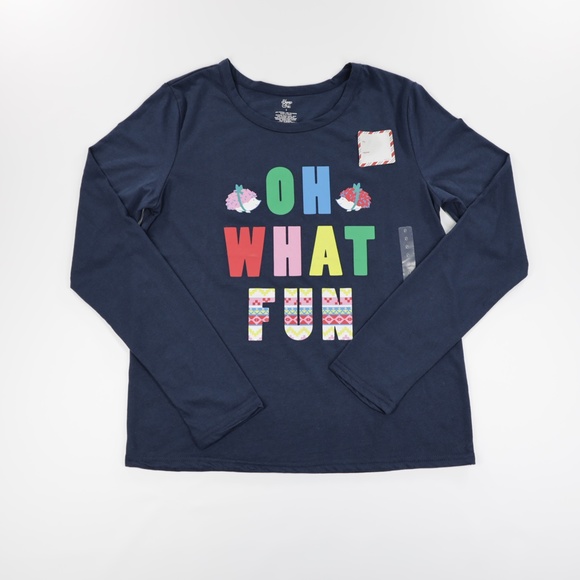 Sleep Chic Women's Graphic T-Shirts Pants 2 Piece Pajama Set Color Blue Size S - Picture 2 of 7